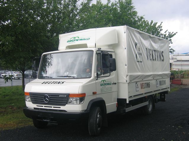 Unsere Leistungen / Referenzen im Bereich Beschriftung - Veltins Transport