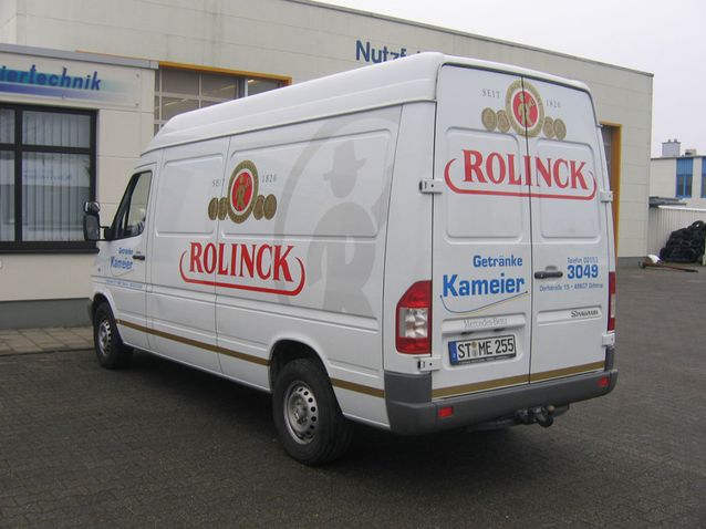 Unsere Leistungen / Referenzen im Bereich Beschriftung - Rolinck Transporter